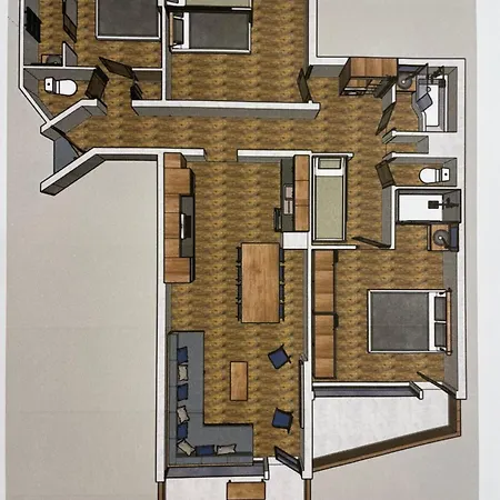 Apartamento Skis Aux Pieds - 9 Personnes - Val Thorens